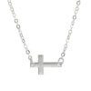 Smycke med budskap halsband med kors faith silver