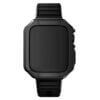 Apple watch 38/40/41mm svart armband + tpu skal bumper svart