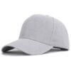 Grå Keps Sport Strapback Kardborrspänne