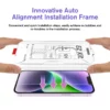 Enkel installation iphone 13 pro max skärmskydd hd härdat glas