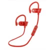 Trådlösa Bluetooth Stereo In-ear Hörlurar (röd) Träningshörlurar