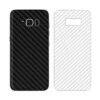 Galaxy S8 Plus Kolfiber Vinyl Skin Wrap Baksida