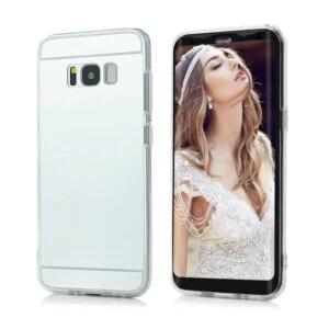 Samsung galaxy s8 fodral spegel tpu bumper