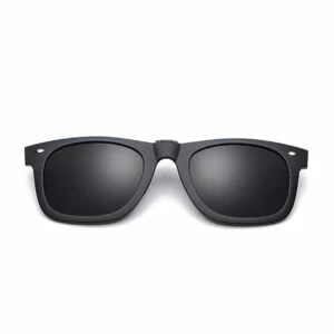Clip-on Solglasögon Wayfarer Svart Fäst På Befintliga Glasögon