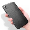 Iphone xr mobilskal svart läder skinn