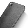 Iphone xr mobilskal svart läder skinn