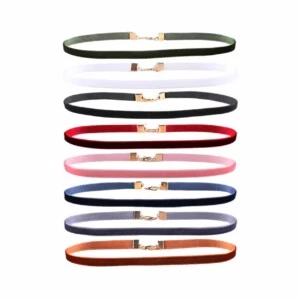 8-pack Trendiga Choker Halsband Sammet Tyg Velvet