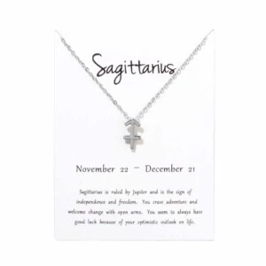 Gåvohalsband stjärntecken skytten sagittarius halsband