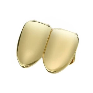 Grillz Hiphop Guld Dubbelt Tandsmycke Bling Guldtand A$ap