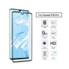Huawei P30 Pro Heltäckande Hd Skärmskydd Kolfiber Härdat Glas