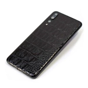 Huawei p30 pro skinn läder vinyl skin dekal skyddsfilm krokodil