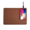 Musmatta Skinn Läder Med 10w Trådlös Laddare Qi Android Apple