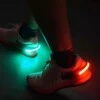 2-pack led skolampa ljus för skor - syns när du joggar!