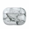 Apple airpods pro case fodral skyddsfodral vit marmor marble