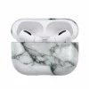 Apple Airpods Pro Case Fodral Skyddsfodral Vit Marmor Marble