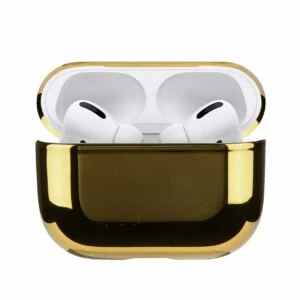 Apple airpods pro case fodral stötsäkert skyddsfodral guld