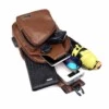 Axelväska herr axelremsväska cross body väska skinn läder