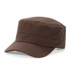 Brun army keps - platt armekeps militärkeps