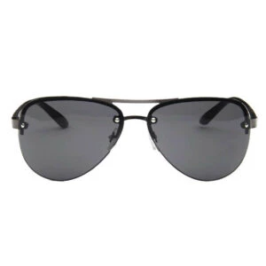 Moderna Svarta Pilotglasögon Aviator Solglasögon