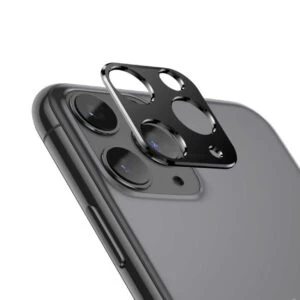 Iphone 11 pro/pro max linsskydd skydd för kameralins svart
