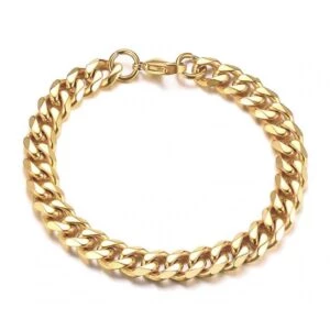 Pansarlänk Kedjearmband Silver