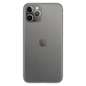 Iphone 11 pro kolfiber vinyl skin dekal skyddsfilm baksida
