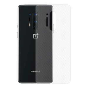 Oneplus 8 pro kolfiber vinyl skin dekal skyddsfilm baksida