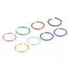 18-pack fake piercing öron läpp näsring septum läppring