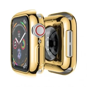 Apple Watch 7 41mm Skal Case Skärmskydd Guld
