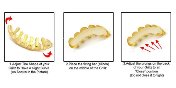 Så här använder du dina grillz