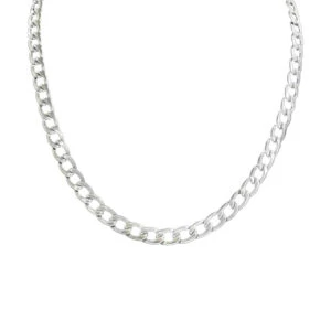 Silver Kedjehalsband Halsband Kedja Länk Silver 7,5mm