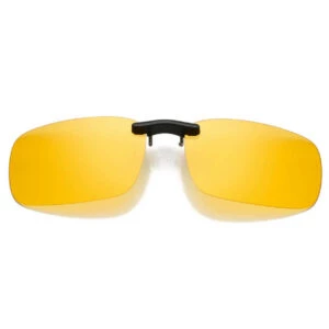 Clip-on solglasögon gul night vision 40x56mm