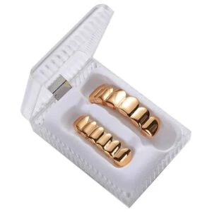 Grillz Roseguld Hiphop Tandsmycke A$ap Bling Guldtänder