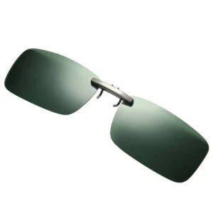 Clip-on Solglasögon Metall Grön 37x59mm