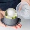 2-pack isform för isbollar runda isbitar iskubsform kulor plast