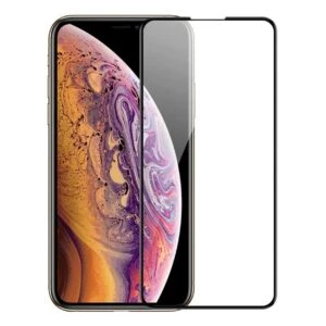 [2-pack] iphone 13 hd skärmskydd kolfiber härdat glas