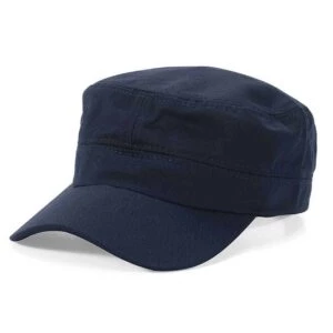 Militärkeps armykeps - platt armé keps mörkblå navy