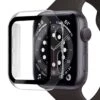 Apple watch 7 41mm skal case med tempererat glas transparent