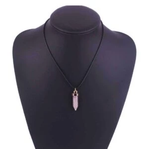 Halsband Med Energisten Resin Quarts Rosa Fluorit