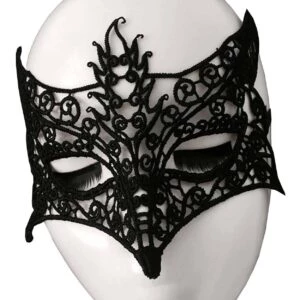 Lace Mask Ögonmask I Spets - Venetiansk Maskeradmask