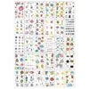 Temporära Fake Tatueringar 30-pack Gnuggisar Figurer