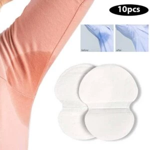 Anti-svett svettskydd för kläder självhäftande 10-pack