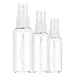 3st Refill Flaska Påfyllning Spray - Resekit 60/80/100ml - Parfymrefill
