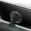 360° magnet mobilhållare självhäftande bilhållare silver