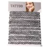 12-pack svarta choker halsband stretch spets lace