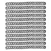 12-pack Svarta Choker Halsband Stretch Spets Lace