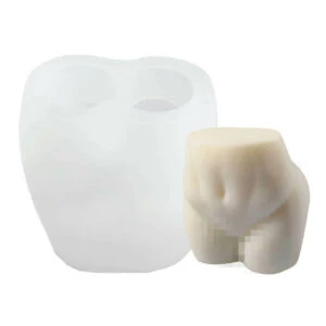 Form för stearinljus kvinnokropp 3d 7cm