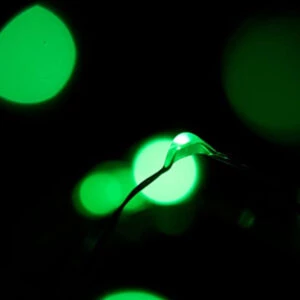 1m Mini Led Ljusslinga Batteridriven Grön