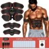 Uppladdningsbar ems-tränare magtränare biceps rumpa muskelstimulator