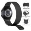 Galaxy watch 4/5 metall armband 20mm milanese mesh svart